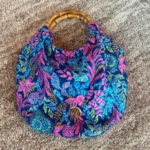 Lilly Pulitzer GWP tropical handbag!
